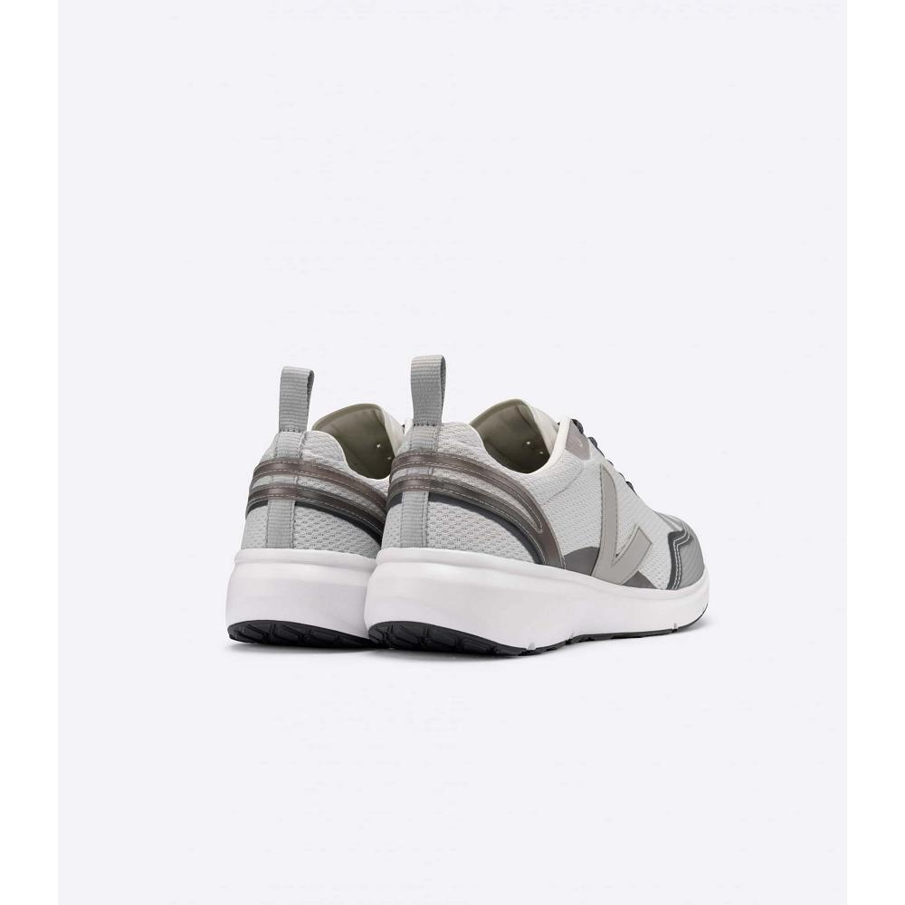 Veja CONDOR 2 ALVEOMESH Women's Shoes Grey/White | NZ 495SGL